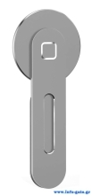 POWERTECH βάση για smartphone PT-1352, μαγνητική, ασημί