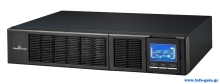 POWERTECH UPS On Line PT-1360 για rack 2U, με οθόνη, 3000VA/2700W, 7x DC output