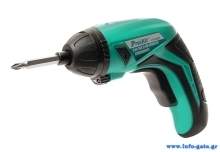 PROSKIT ηλεκτρικό κατσαβίδι PT-1362U με 4 μύτες, LED φακός, 1500mAh