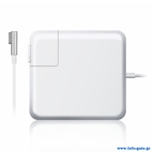 POWERTECH φορτιστής laptop PT-137 για Apple, 90W, 18.5V - 4.6A, λευκός