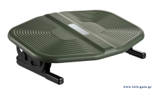 POWERTECH υποπόδιο γραφείου PT-1566 με ρυθμιζόμενη κλίση, μαύρο/λαδί