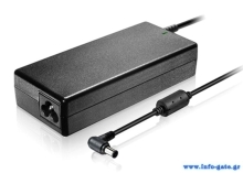 POWERTECH φορτιστής laptop PT-53 για Sony Vaio, 19.5V, 90W, μαύρος