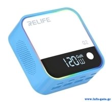 RELIFE σταθμός φόρτισης Q2, 4x USB-C & 4x USB, 120W, GaN, μπλε