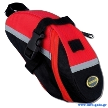 SVENSSON τσαντάκι σέλας ποδηλάτου RIDER104, 0.8l, αδιάβροχο, κόκκινο