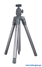 FOTOPRO τρίποδο φωτογράφισης S3 Lite, πτυσσόμενο έως 127cm, έως 2.5kg, γκρι
