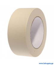 SELLOPLAST Χαρτοταινία Masking 60°C λευκή SEL-008, 48mm, 40m, 6τμχ
