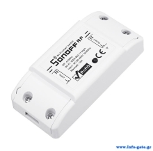 SONOFF Smart Διακόπτης RF2 433MHz, WiFi 2.4GHz, λευκό