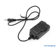 SONOFF Aισθητήρας θερμοκρασίας και υγρασίας SI7021, WiFi, 2.5mm, μαύρο