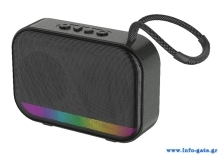 CELEBRAT φορητό ηχείο SP-21, 5W, Bluetooth, 1200mAh, μαύρο