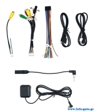 POWERTECH καλωδιώσεις σύνδεσης & GPS για ηχοσύστημα αυτοκινήτου PT-1334