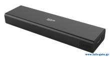 SILICON POWER θήκη για M.2 PCIe NVMe/SATA SSD PD60, tool free, 10Gbps, μαύρη