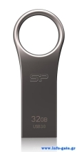 SILICON POWER USB Flash Drive Jewel 80, 32GB, USB 3.2, ασημί