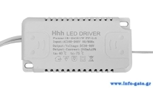 LED Driver SPHLL-DRIVER-008, 8-24W, 1.7x3.6x7.1cm