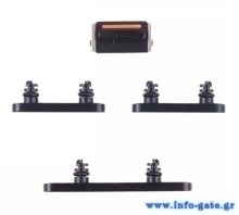 Ανταλλακτικά πλαϊνά πλήκτρα SPIP13-0005 για iPhone 13, μαύρο