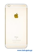 Κάλυμμα μπαταρίας για iPhone 6S, χρυσό