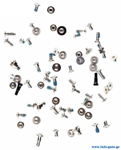 Σετ βίδες (πλήρες) SPIP8-0035 για iPhone 8, μαύρο