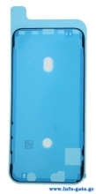 Αυτοκόλλητη ταινία οθόνης SPIPXR-0002 για iPhone XR, μαύρη