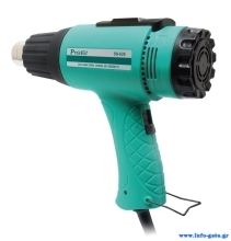 PROSKIT πιστόλι θερμού αέρα SS-626B με οθόνη, 1800W, 50~600 °C