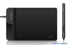 XP-PEN ταμπλέτα σχεδίασης με γραφίδα Star G430S, 101.6x76.2mm, μαύρο