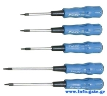 PROSKIT σετ κατσαβιδιών Torx SW-2125H, 5τμχ