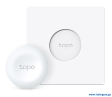 TP-LINK smart διακόπτης Tapo S200D, με μπαταρία, 868MHz, Ver 1.0