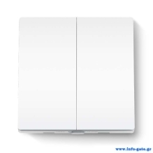 TP-LINK smart διακόπτης Tapo S220 με μπαταρία, διπλός, 868MHz, Ver 1.0