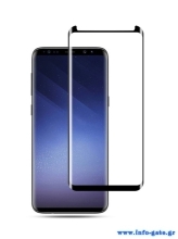 POWERTECH Tempered Glass 3D, Mini, Full glue, για Samsung S9, Black