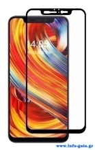 POWERTECH Tempered Glass 5D Full Glue για Xiaomi Redmi Mi 8/8 Pro, Black