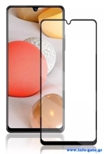 POWERTECH Tempered Glass 5D Full Glue TGC-0444 για Samsung A42 5G, μαύρο
