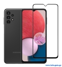 POWERTECH tempered glass 5D TGC-0552, full glue, Samsung A13, μαύρο