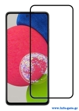 POWERTECH tempered glass 5D TGC-0572, Samsung A52s 5G, full glue, μαύρο