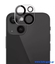 POWERTECH tempered glass 3D TGC-0588 για κάμερα iPhone 14/14 Plus