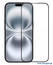 POWERTECH tempered glass 5D TGC-0711 για iPhone 16, full glue