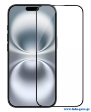 POWERTECH tempered glass 5D TGC-0713 για iPhone 16 Plus, full glue