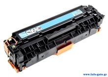 Συμβατό toner για HP CC531A/CF381A/CE411A, 3.5K, κυανό
