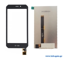ULEFONE LCD & Touch Panel για smartphone Armor X6/X7/X7 Pro, μαύρη