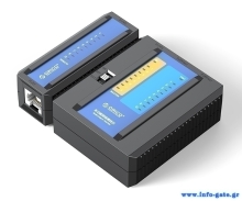 ORICO tester καλωδίων TXJ004, δικτύου 4P/8P & τηλεφώνου 2P/4P/6P