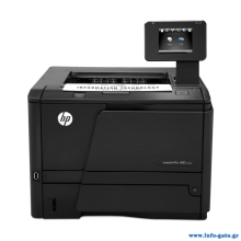 HP used Printer LaserJet Pro 400 M401dn, Mono, low toner