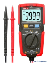 UNI-T μίνι ψηφιακό πολύμετρο UT125C, 600V AC/DC, NCV