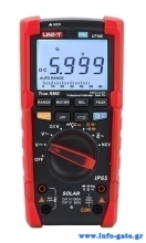 UNI-T ψηφιακό πολύμετρο Solar Pro UT196, 1700V DC/1500V AC, True RMS