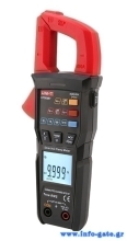 UNI-T ψηφιακή αμπεροτσιμπίδα UT202BT, 600A AC, NCV, Bluetooth, True RMS