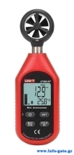 UNI-T ψηφιακό ανεμόμετρο UT363BT, 0-30m/s, Bluetooth