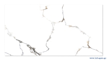 WINGRESS πλακάκι WNC-METAL-WHITE, 120x60cm, glossy finish, metal white, 2τμχ 1.44m²