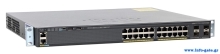 CISCO used Switch Catalyst WS-C2960X-24PS-L, 24x 10/100/1000 POE+