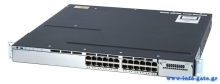 CISCO used Catalyst Switch 3750-X, 24 ports PoE, 1x PSU, managed