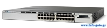 CISCO used Switch Catalyst WS-C3750X-24T-E, 24x 10/100/1000 Ports