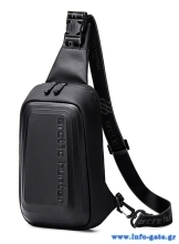ARCTIC HUNTER τσάντα Crossbody XB00126, 5.4L, μαύρη