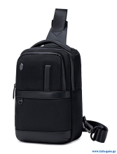 ARCTIC HUNTER τσάντα Crossbody XB00678, 5.8L, μαύρη