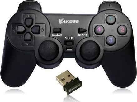 Gamepad Wireless Vakoss Gp-3925bk