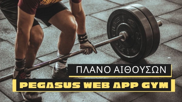 &Delta;&eta;&mu;&iota;&omicron;&upsilon;&rho;&gamma;ί&alpha; &Pi;&rho;&omicron;&gamma;&rho;ά&mu;&mu;&alpha;&tau;&omicron;&sigmaf; &Alpha;&iota;&theta;&omicron;&upsilon;&sigma;ώ&nu; &Sigma;&tau;&omicron; Pegasus Web App Gym